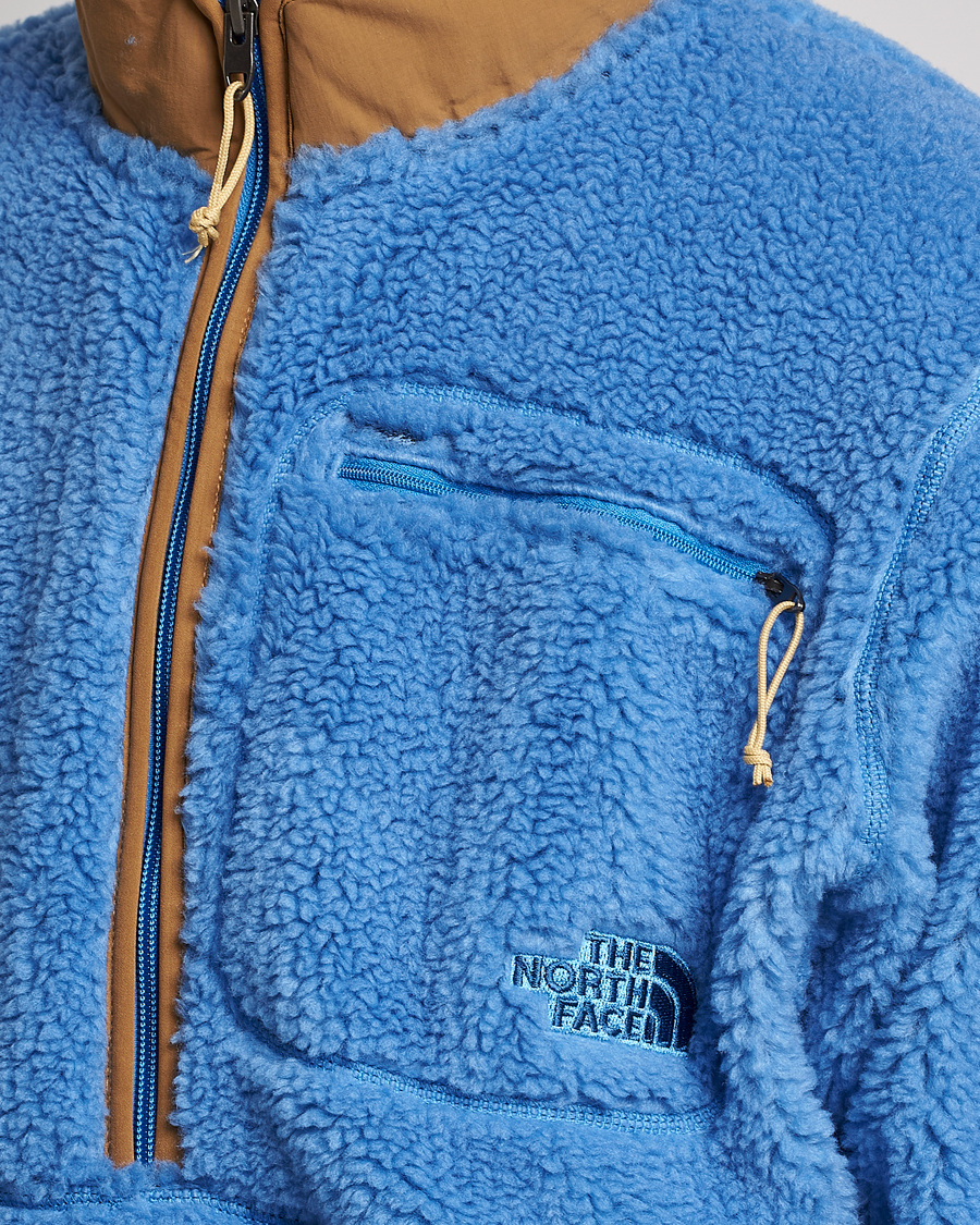 Herren | Pullover | The North Face | Heritage Fleece Pile Half Zip Super Sonic Blue