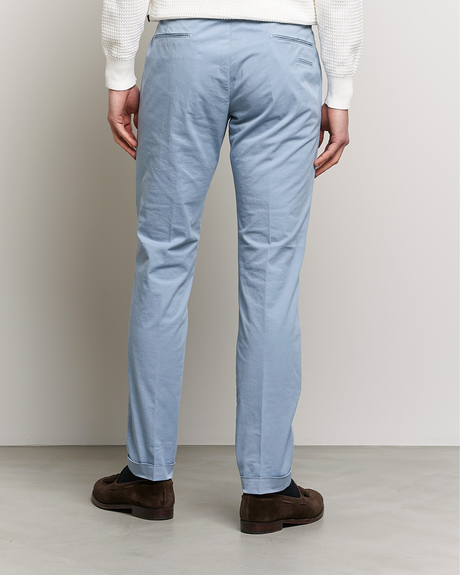 Herren | Hosen | Briglia 1949 | Slim Fit Cotton Chinos Light Blue