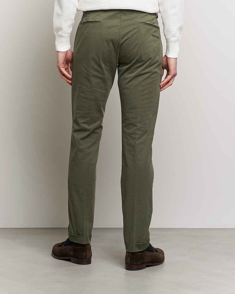 Herren | Hosen | Briglia 1949 | Slim Fit Cotton Chinos Olive