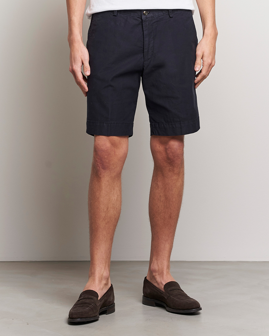 Herren | Shorts | Briglia 1949 | Upcycled Cotton Shorts Navy