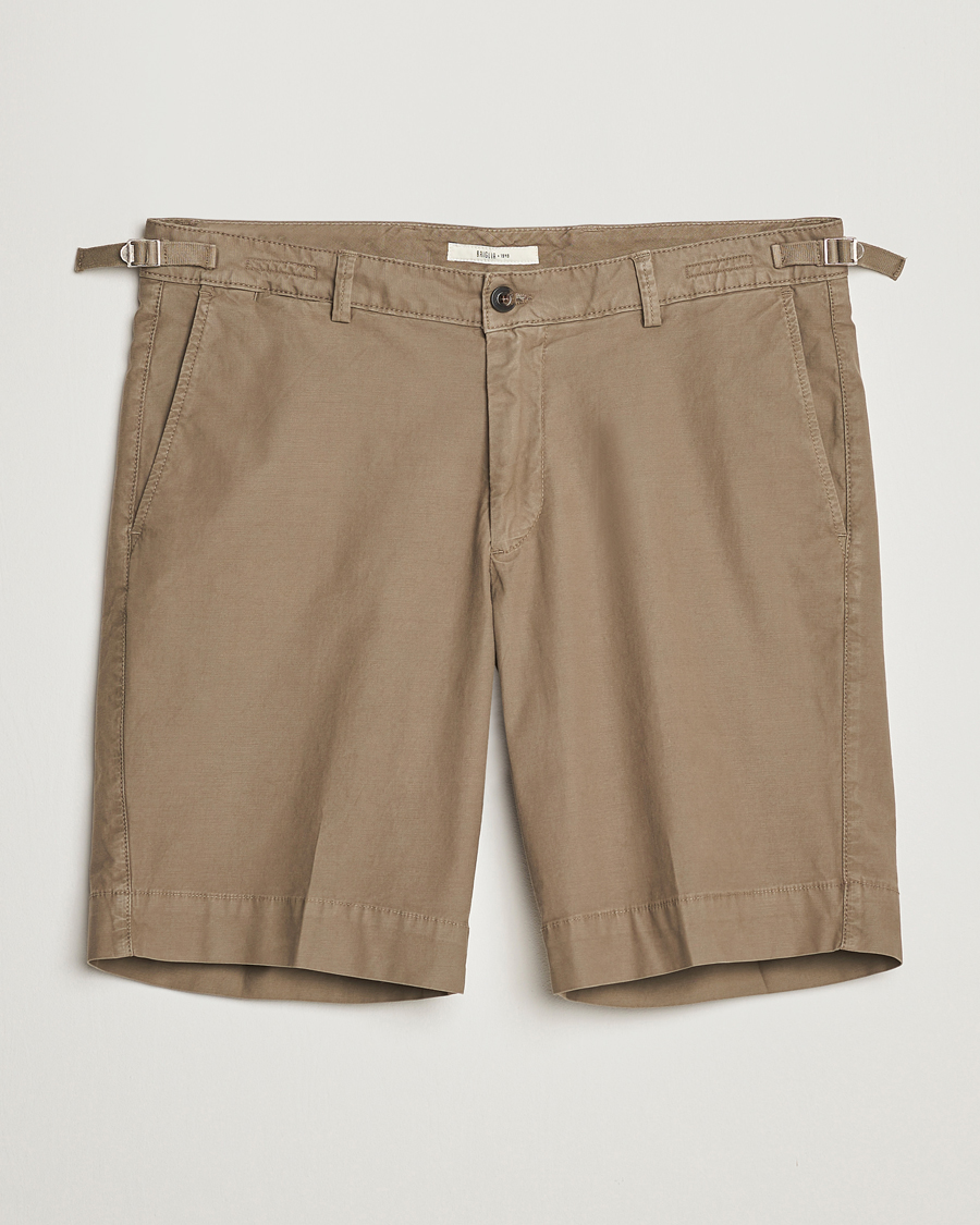 Herren | Shorts | Briglia 1949 | Upcycled Cotton Shorts Olive