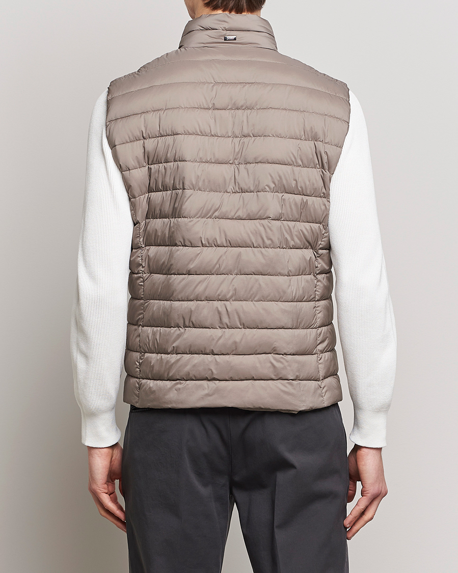 Herren | Jacken | Herno | Nuage Matt Nylon Vest Taupe