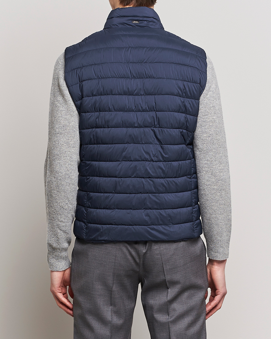 Herren | Westen | Herno | Nuage Matt Nylon Vest Navy