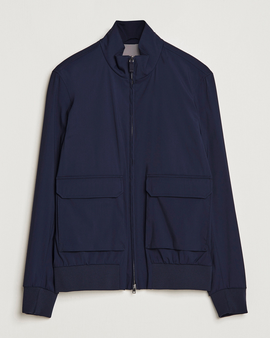 Herren | Jacken | Herno | Loro Piana Harrington Jacket Navy
