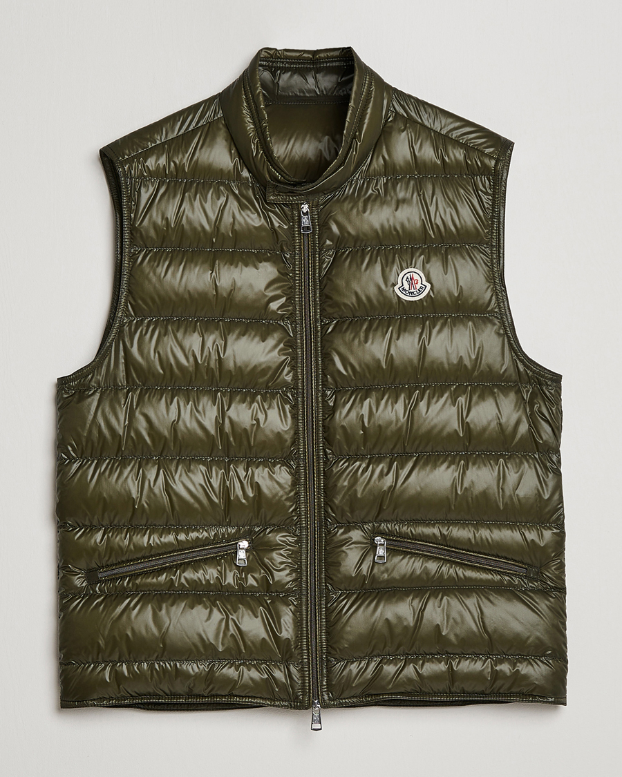 Herren | Westen | Moncler | Gui Down Vest Military Green