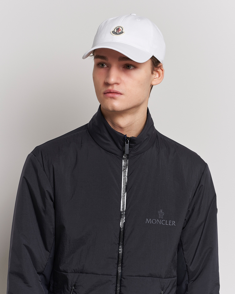 Herren | Moncler Baseball Cap White | Moncler | Baseball Cap White