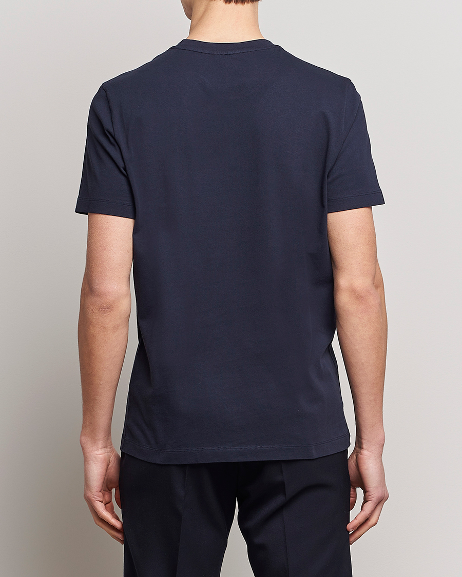 Herren | T-Shirts | Moncler | Lettering T-Shirt Navy