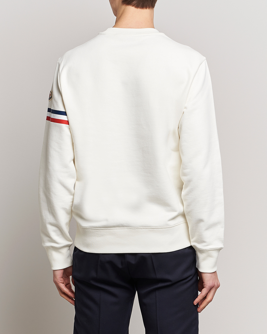 Herren | Pullover | Moncler | Armband Logo Sweatshirt White