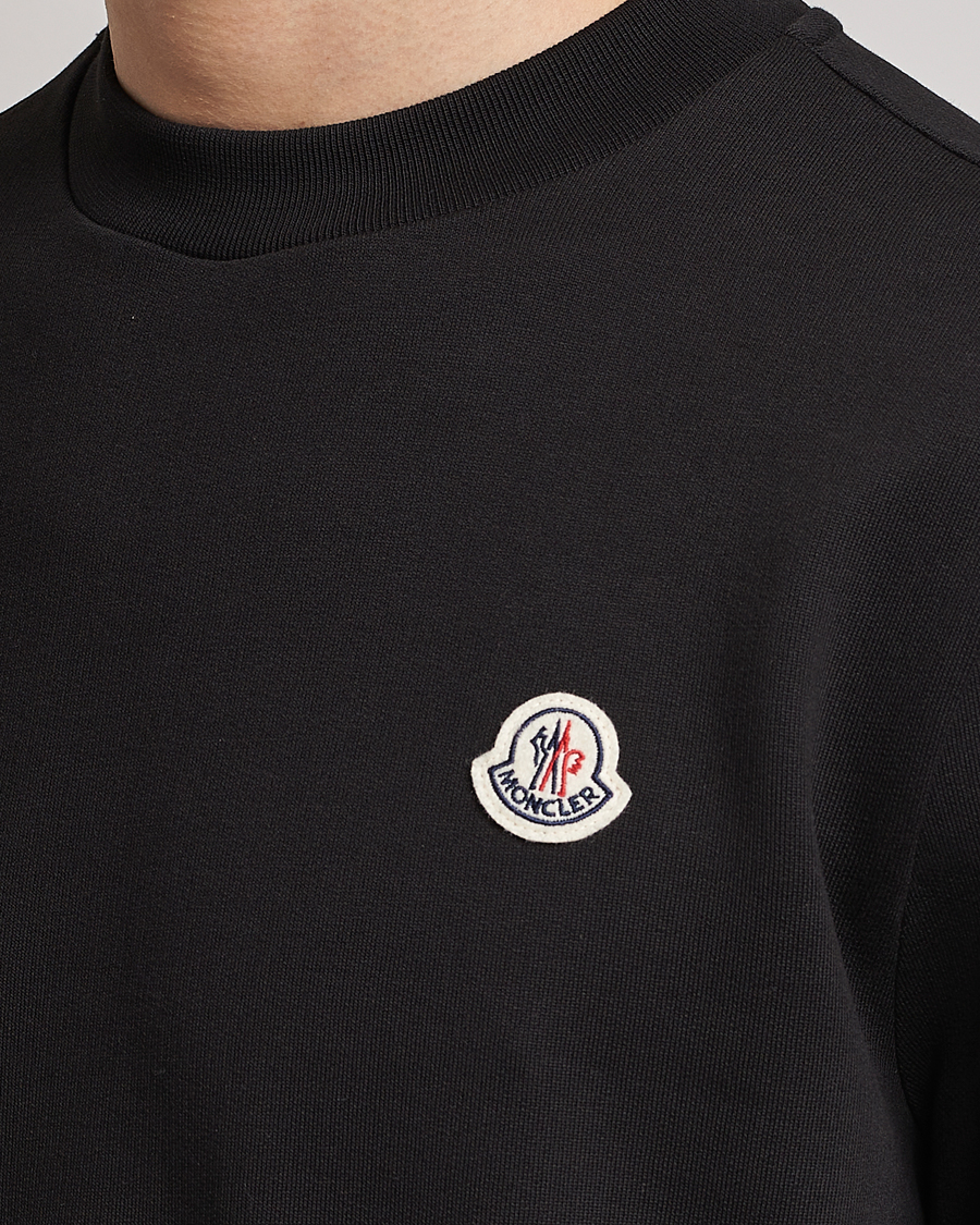 Herren | Pullover | Moncler | Logo Patch Sweatshirt Black