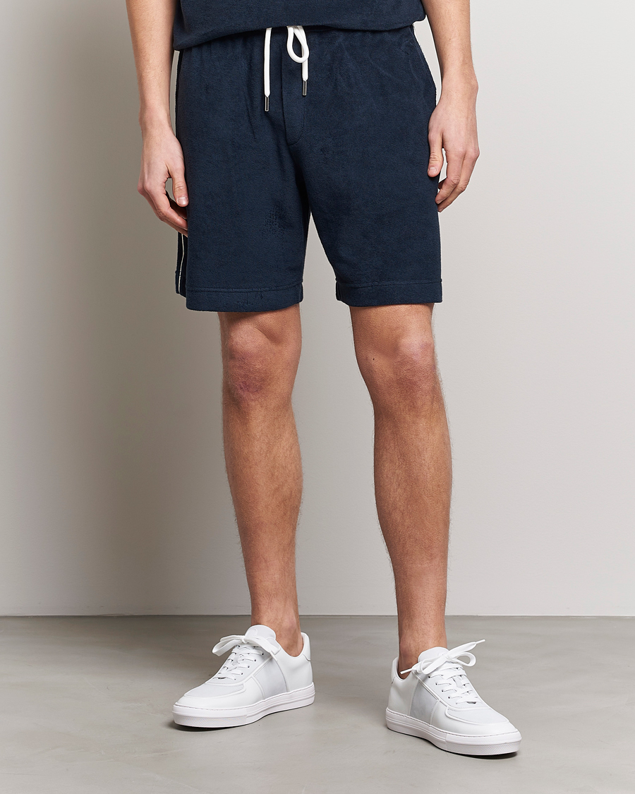 Herren | Shorts | Moncler | Sweat Shorts Navy