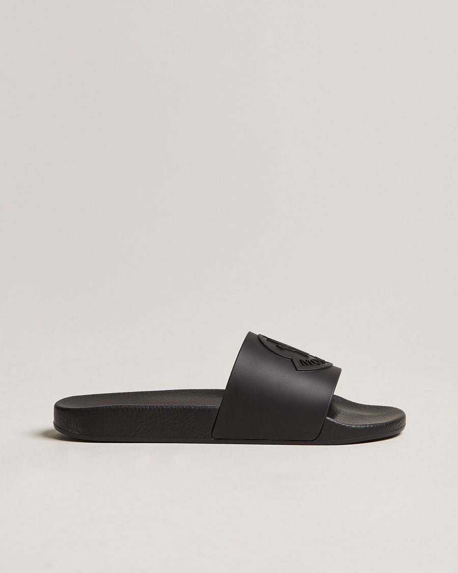 Herren | Moncler Basile Slides Black | Moncler | Basile Slides Black