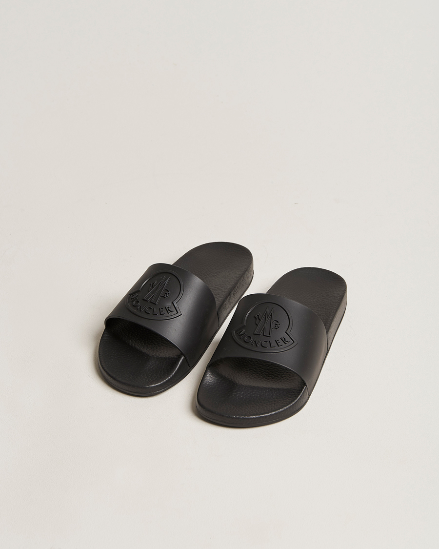 Herren | Moncler Basile Slides Black | Moncler | Basile Slides Black