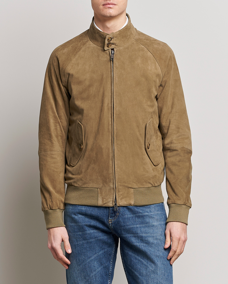 Herren | Jacken | Baracuta | G9 Suede Jacket Bark