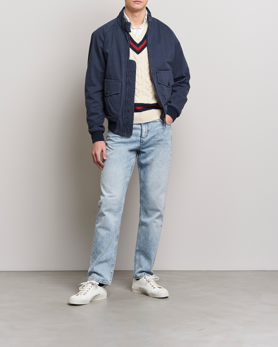 Herren | Jacken | Baracuta | Authentic Fit Pocket G9 Gabardine Jacket Navy