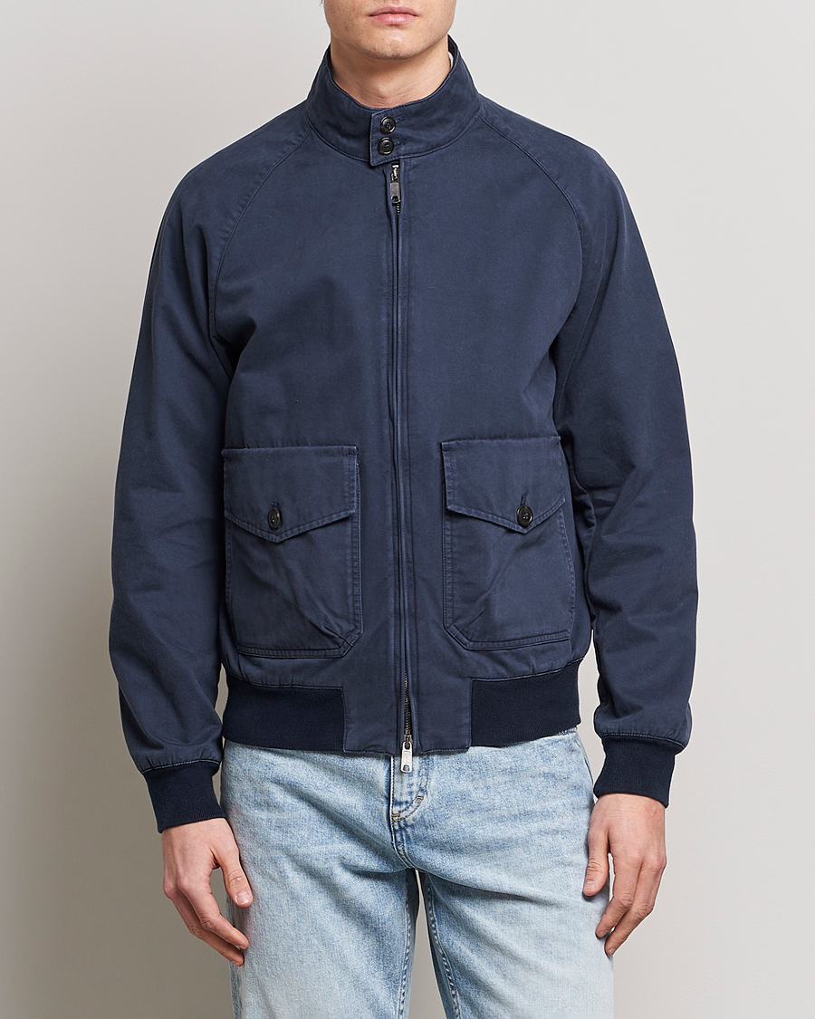 Herren | Jacken | Baracuta | Authentic Fit Pocket G9 Gabardine Jacket Navy