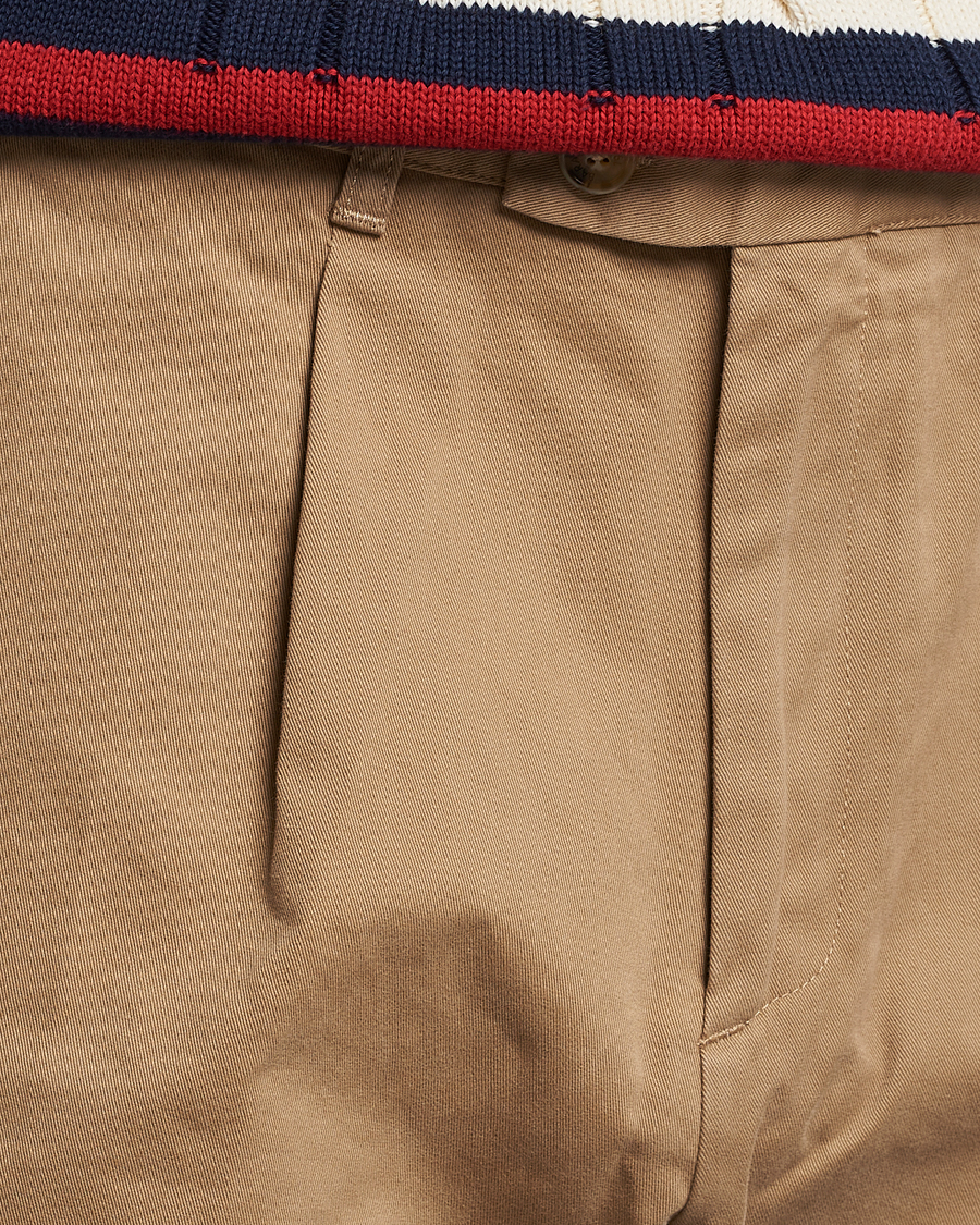 Herren | Shorts | Baracuta | Gabardine Chino Shorts Tan