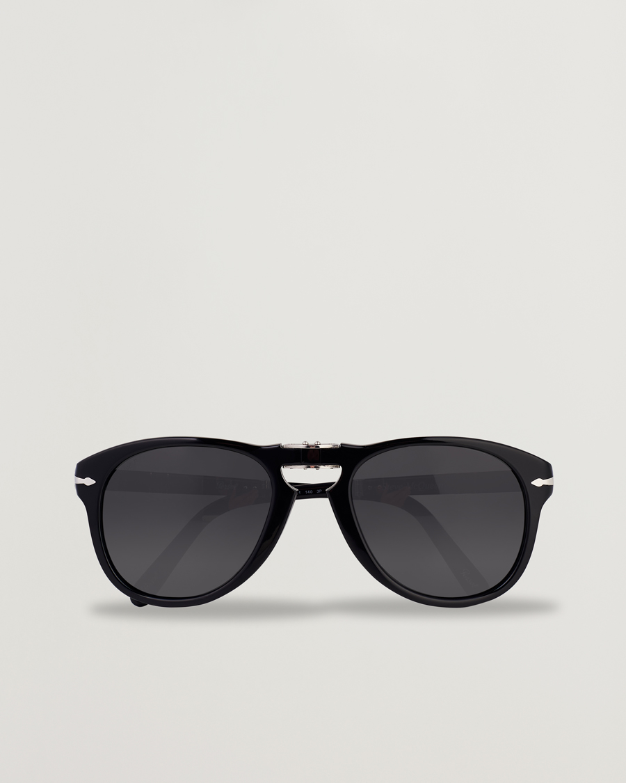 Herren | Persol 0PO0714 Steve McQueen Sunglasses Black | Persol | 0PO0714 Steve McQueen Sunglasses Black