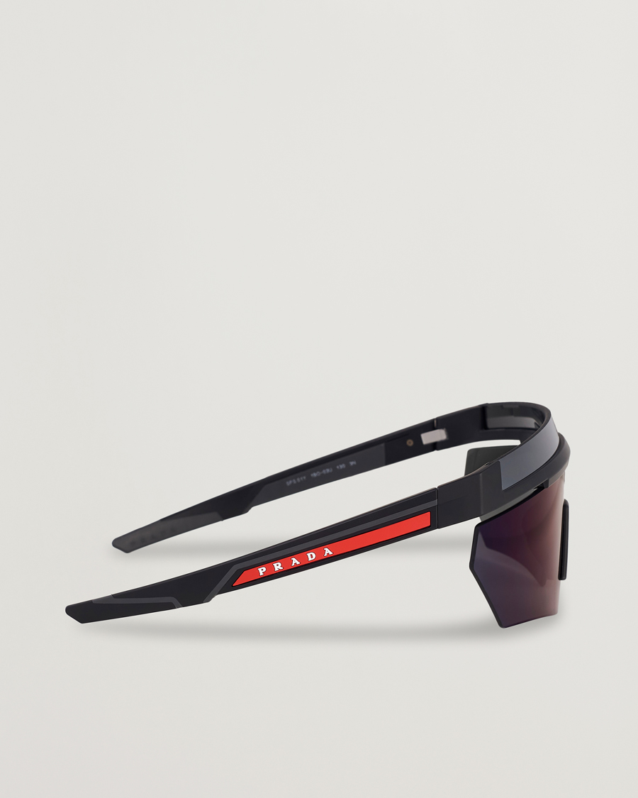 Herren | Prada Linea Rossa 0PS 01YS Sunglasses Black | Prada Linea Rossa | 0PS 01YS Sunglasses Black