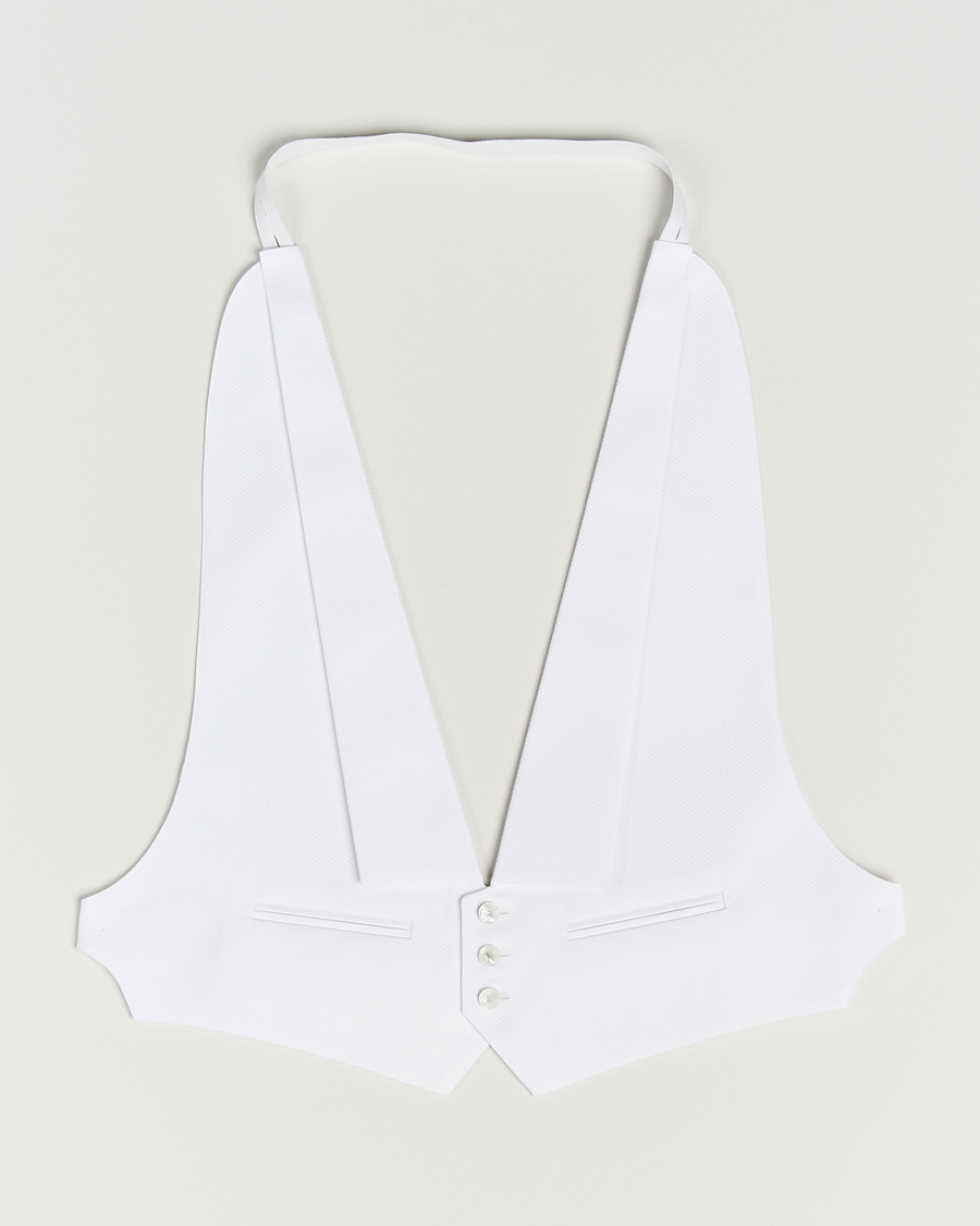 Herren | Hemden | Stenströms | Evening Waistcoat White