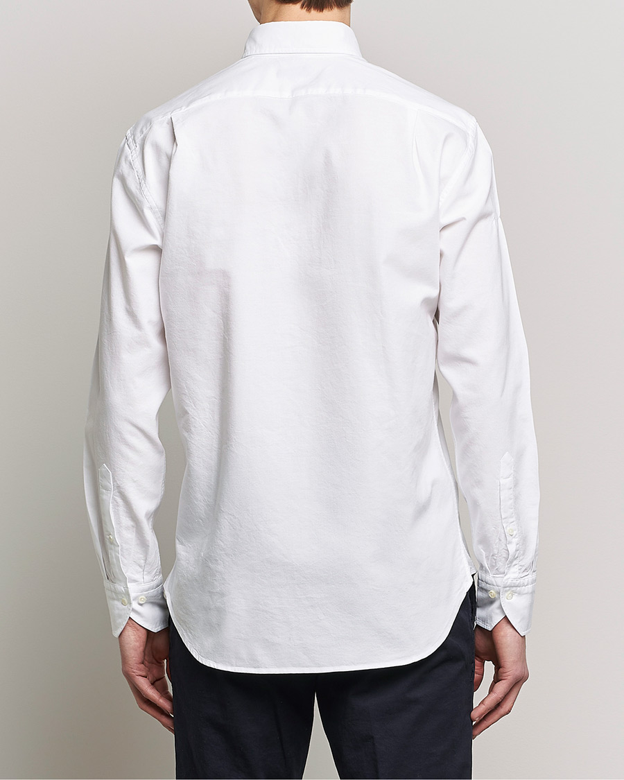 Herren | Hemden | Stenströms | Fitted Body Oxford Shirt White