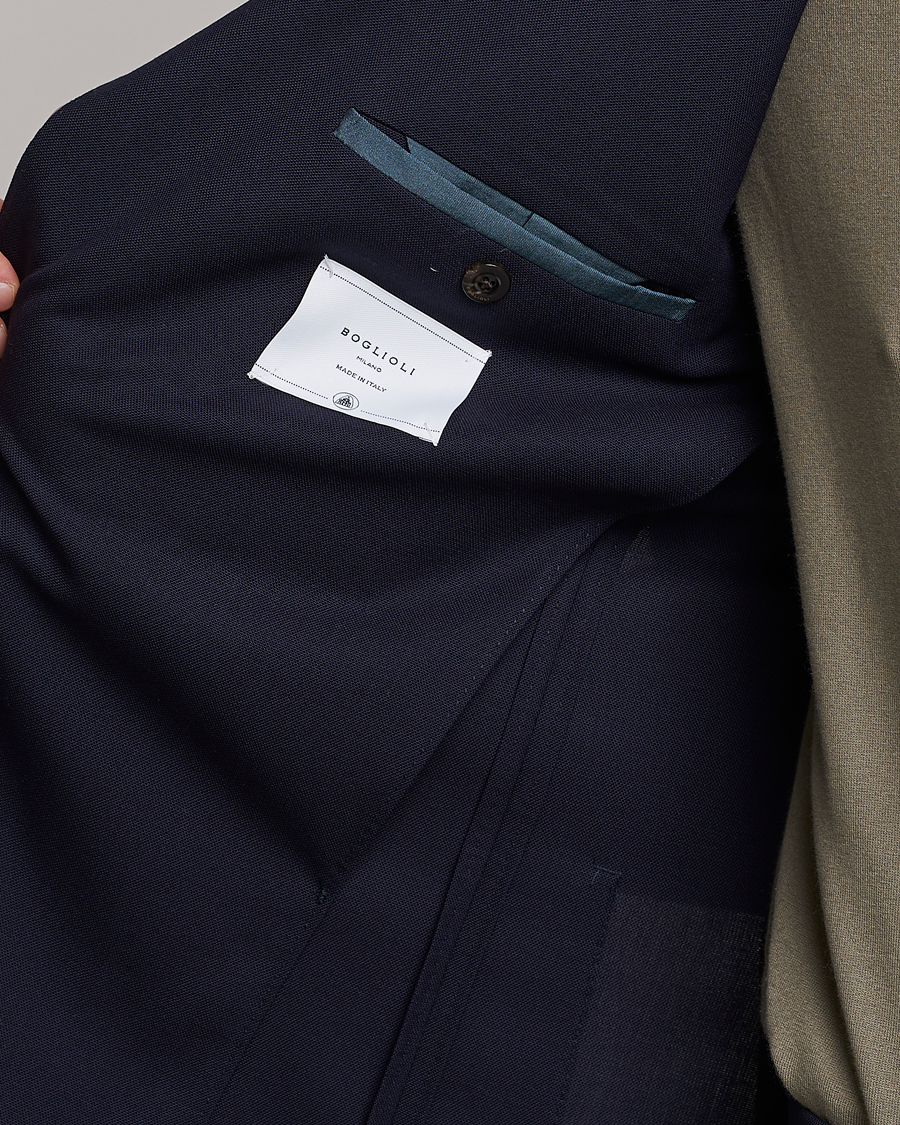Herren | Anzüge | Boglioli | K Jacket Wool Suit Navy