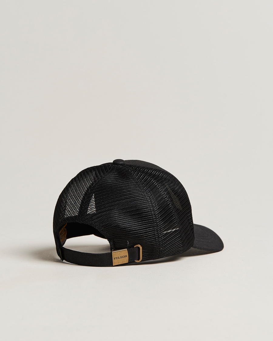 Herren | Filson Logger Mesh Cap Black | Filson | Logger Mesh Cap Black