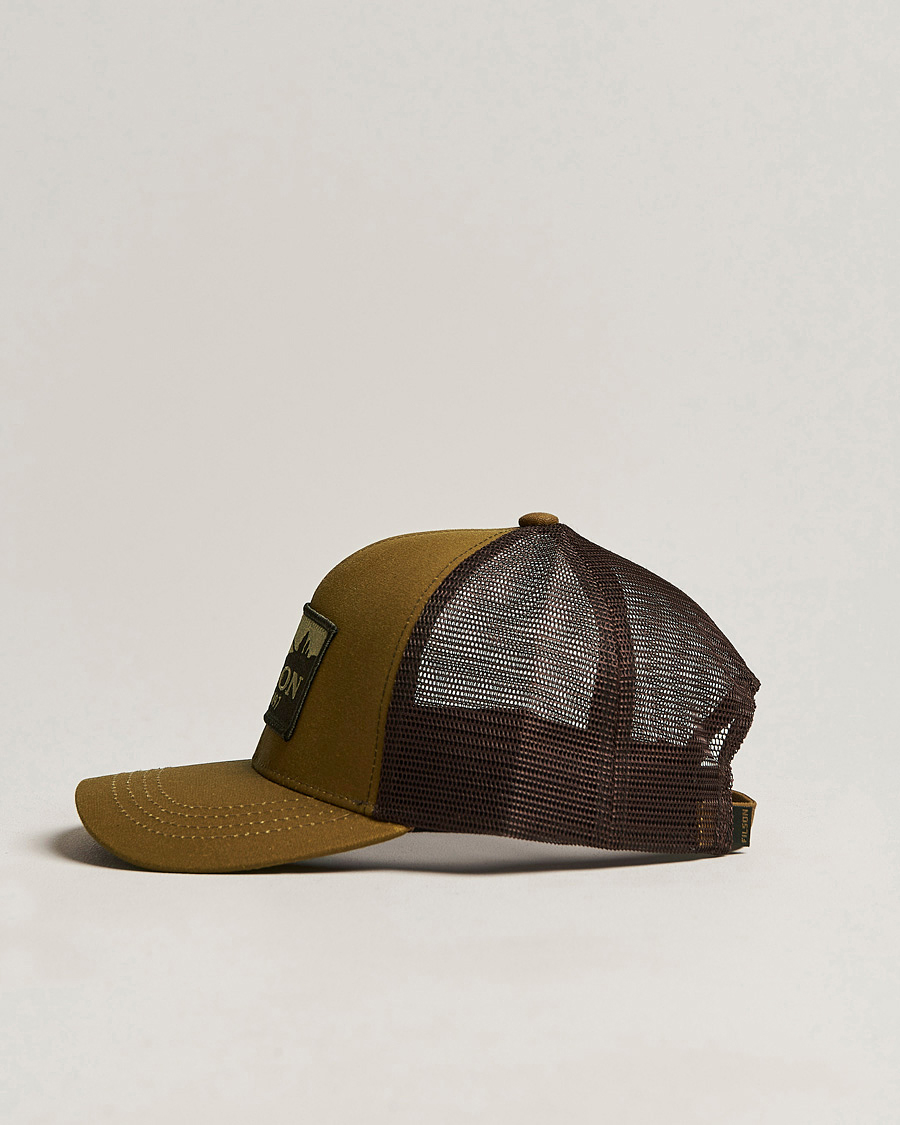 Herren | Filson Logger Mesh Cap Dark Tan | Filson | Logger Mesh Cap Dark Tan