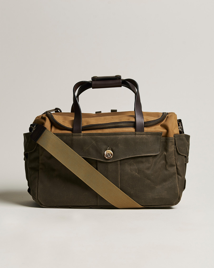 Herren | Filson Heritage Sportsman Bag Tan/Otter Green | Filson | Heritage Sportsman Bag Tan/Otter Green