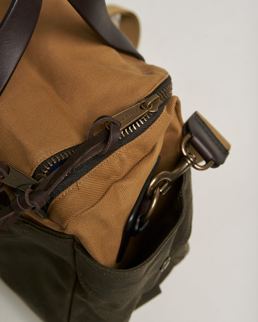 Herren | Filson Heritage Sportsman Bag Tan/Otter Green | Filson | Heritage Sportsman Bag Tan/Otter Green
