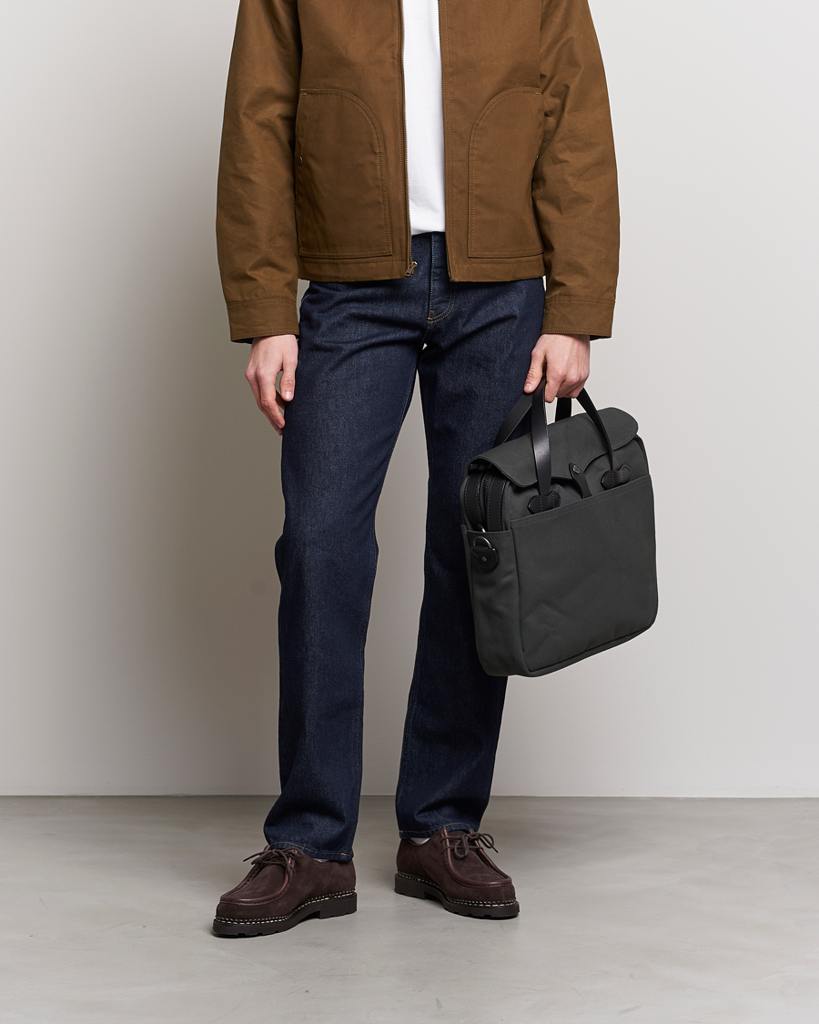 Herren | Filson Original Briefcase Faded Black | Filson | Original Briefcase Faded Black