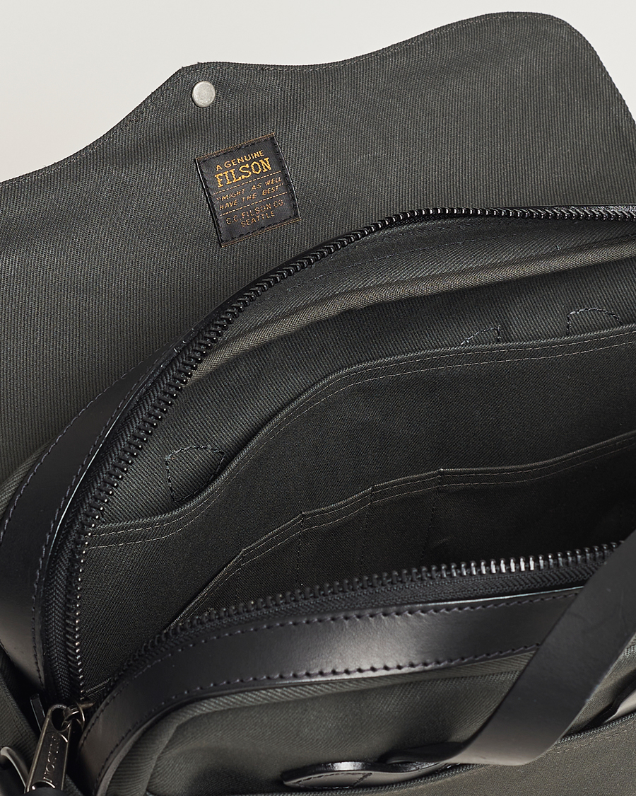 Herren | Filson Original Briefcase Faded Black | Filson | Original Briefcase Faded Black