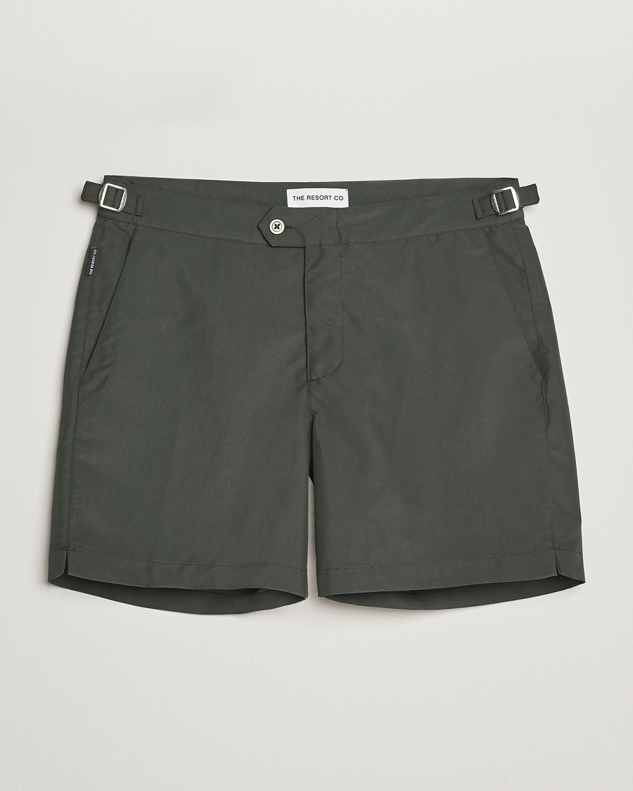Herren | Badehosen | The Resort Co | Tailored Swim Shorts Aloe Grey