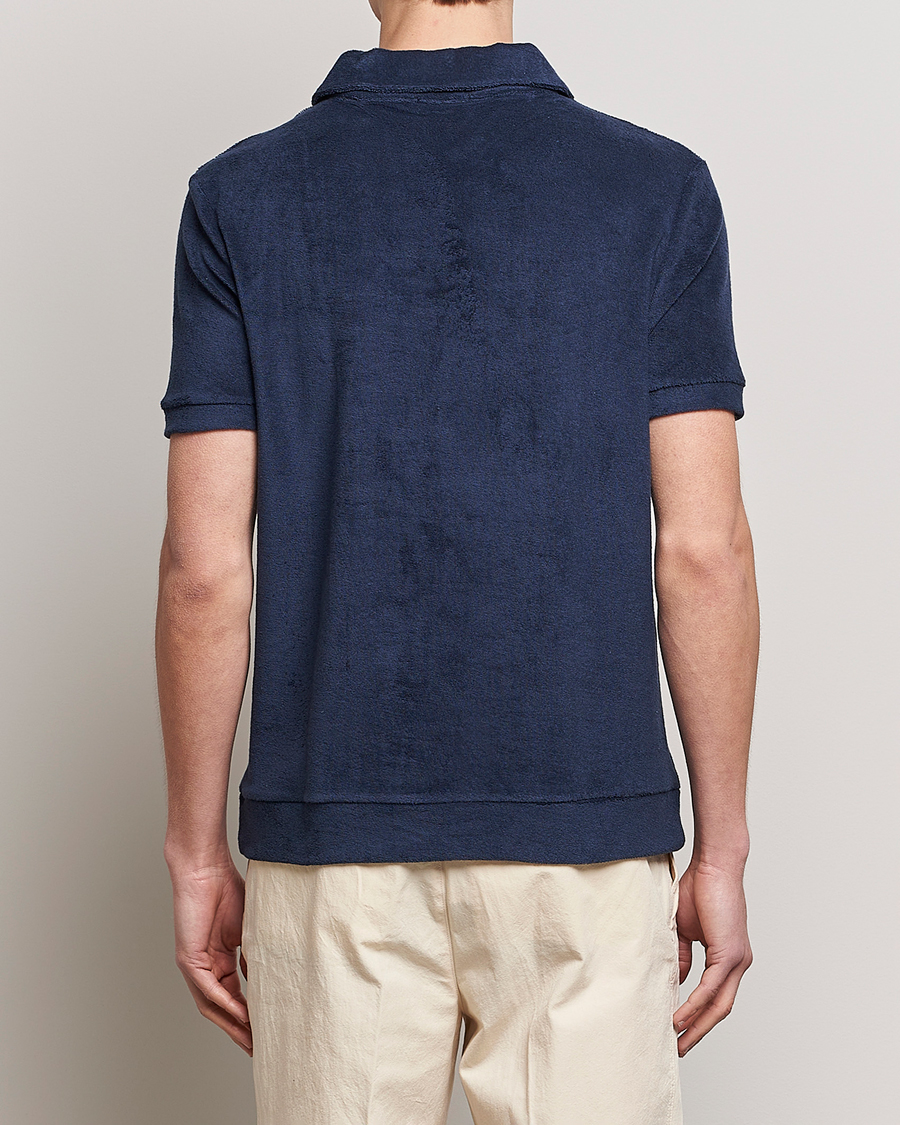 Herren | Poloshirts | The Resort Co | Terry Polo Shirt Navy