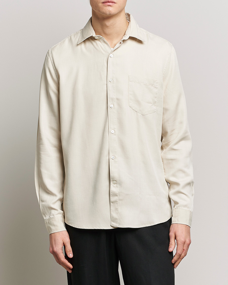 Herren | Hemden | A Day's March | Daintree Tencel Shirt Sand