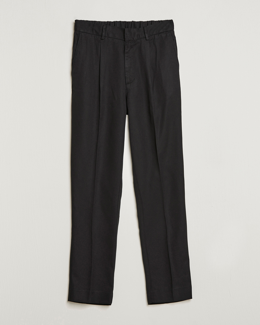 Herren | Hosen | A Day's March | Smart Trouser Tencel Black