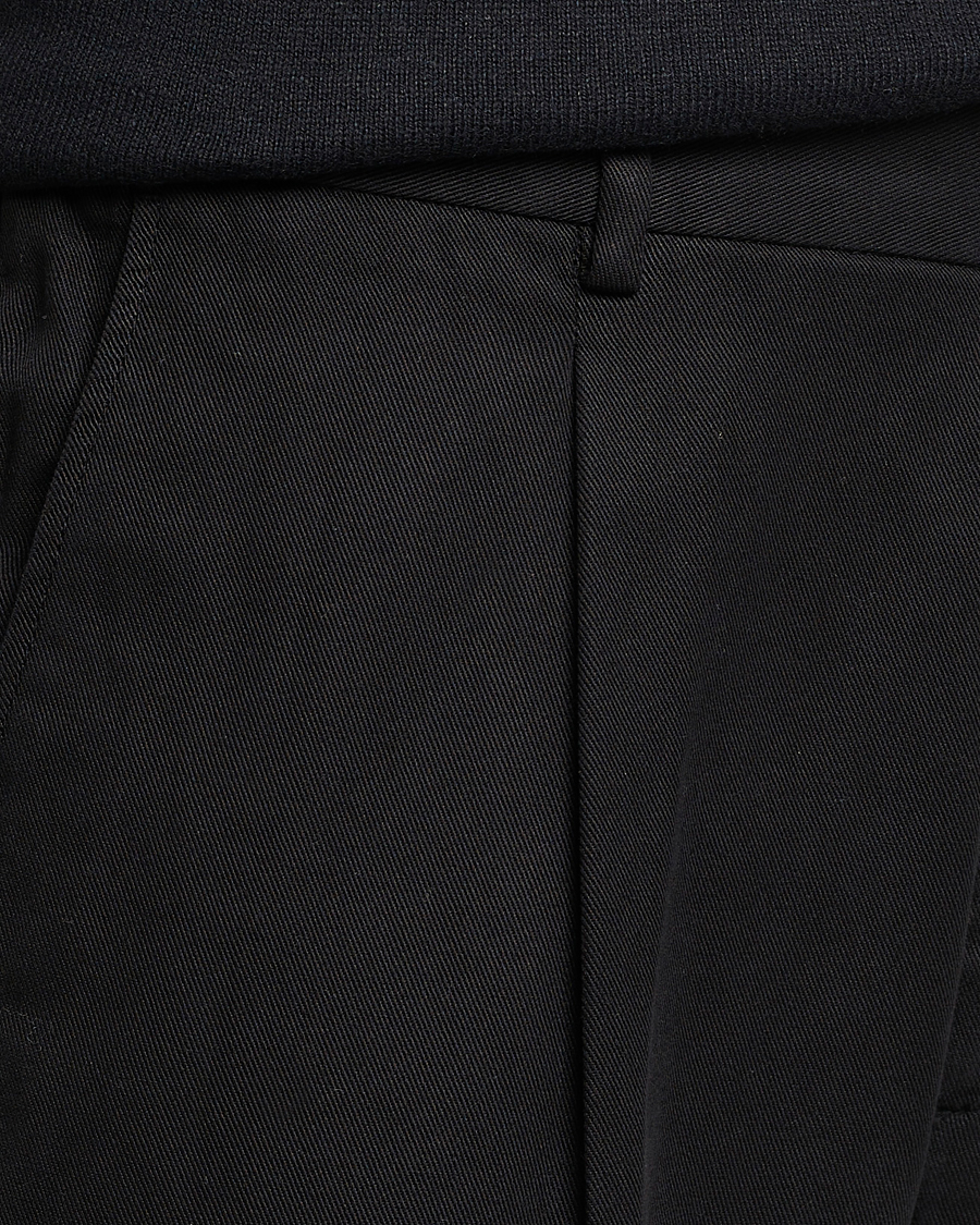 Herren | Hosen | A Day's March | Smart Trouser Tencel Black