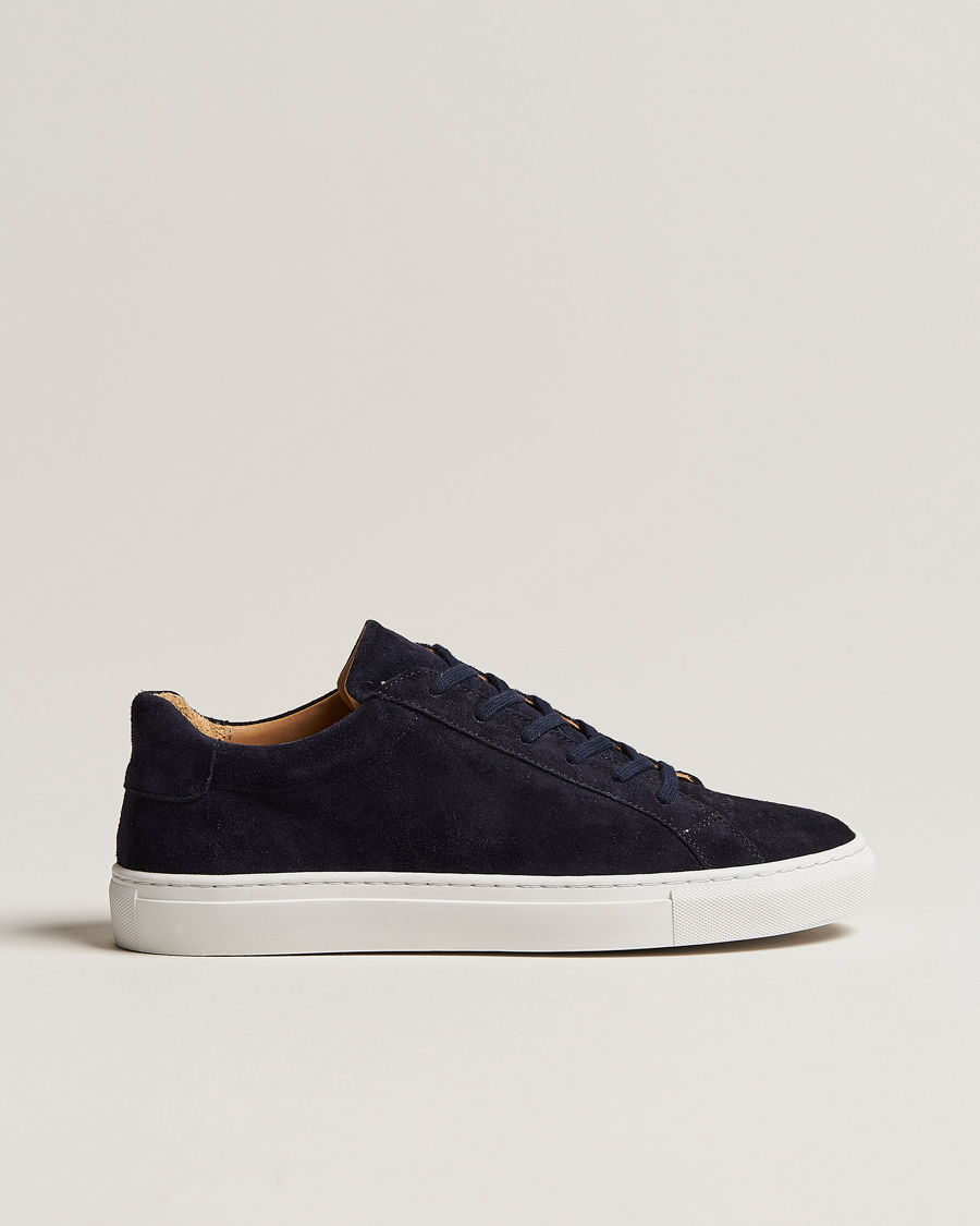 Herren | A Day's March Marching Suede Sneaker Navy | A Day's March | Marching Suede Sneaker Navy