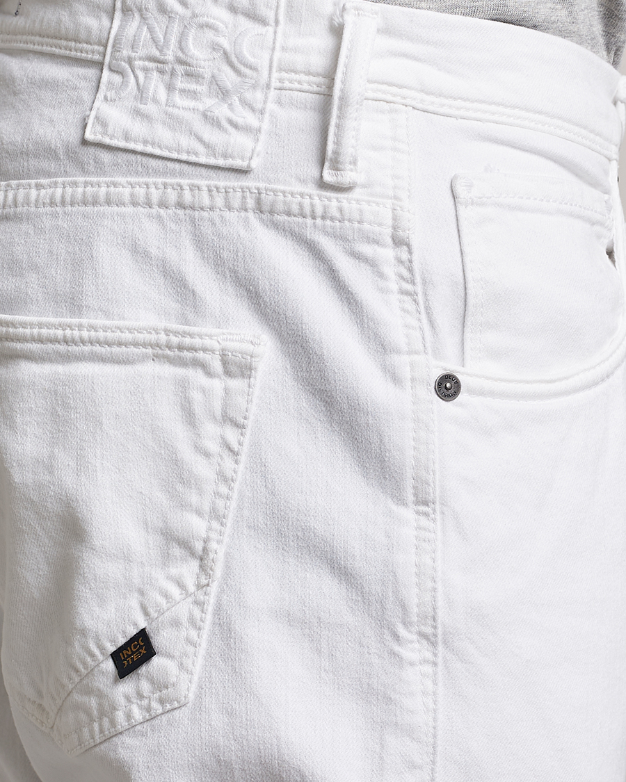Herren | Hosen | Incotex | Cotton Stretch 5-Pocket Pants White