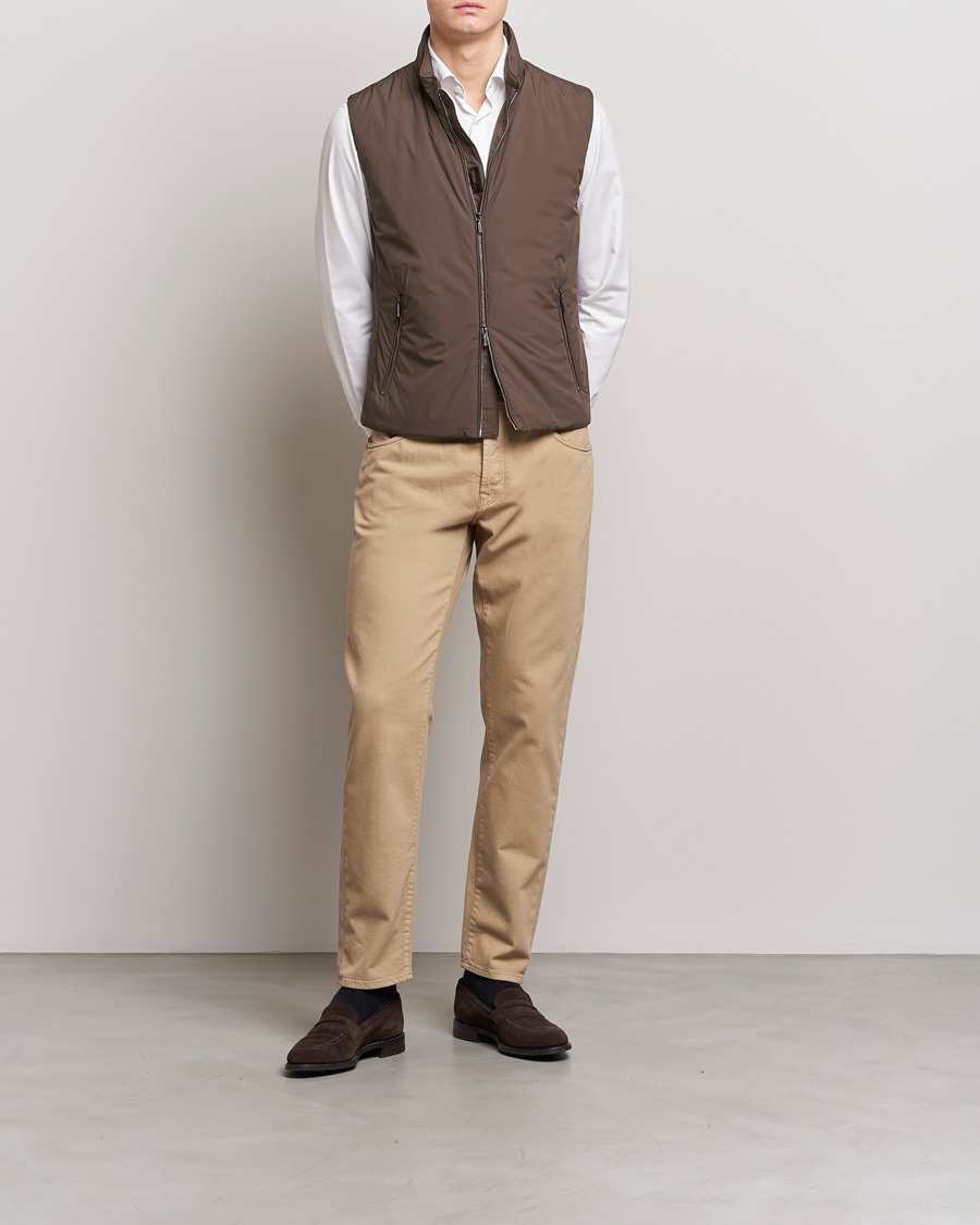 Herren | Hosen | Incotex | Cotton Stretch 5-Pocket Pants Beige