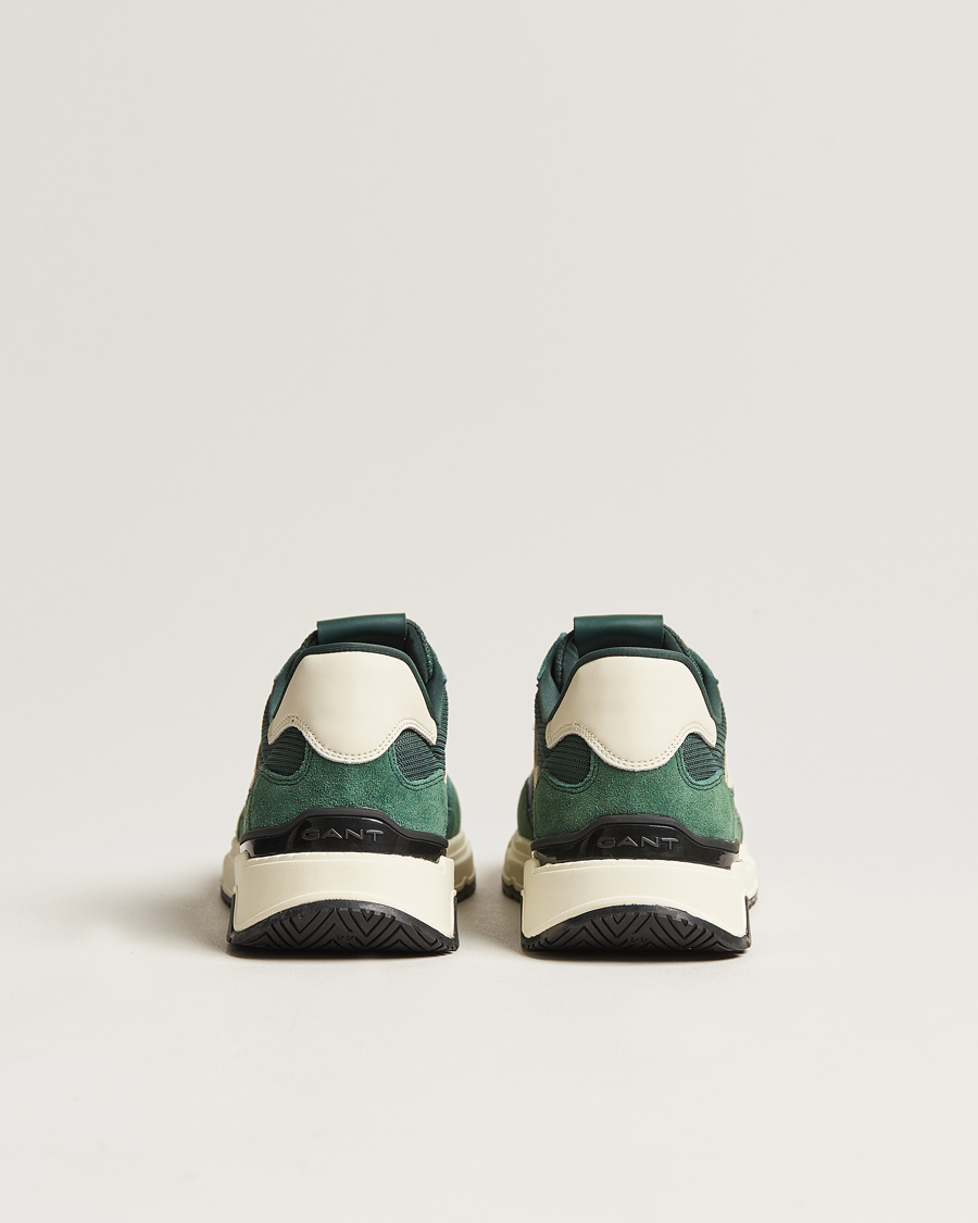 Herren | GANT Jeuton Running Sneaker Tartan Green | GANT | Jeuton Running Sneaker Tartan Green