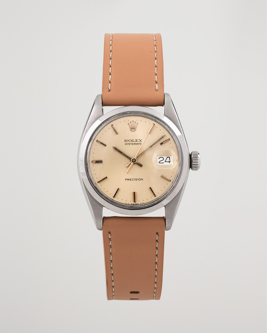 Herren | Rolex Pre-Owned Precision 6694 Oysterdate Steel White | Rolex Pre-Owned | Precision 6694 Oysterdate Steel White