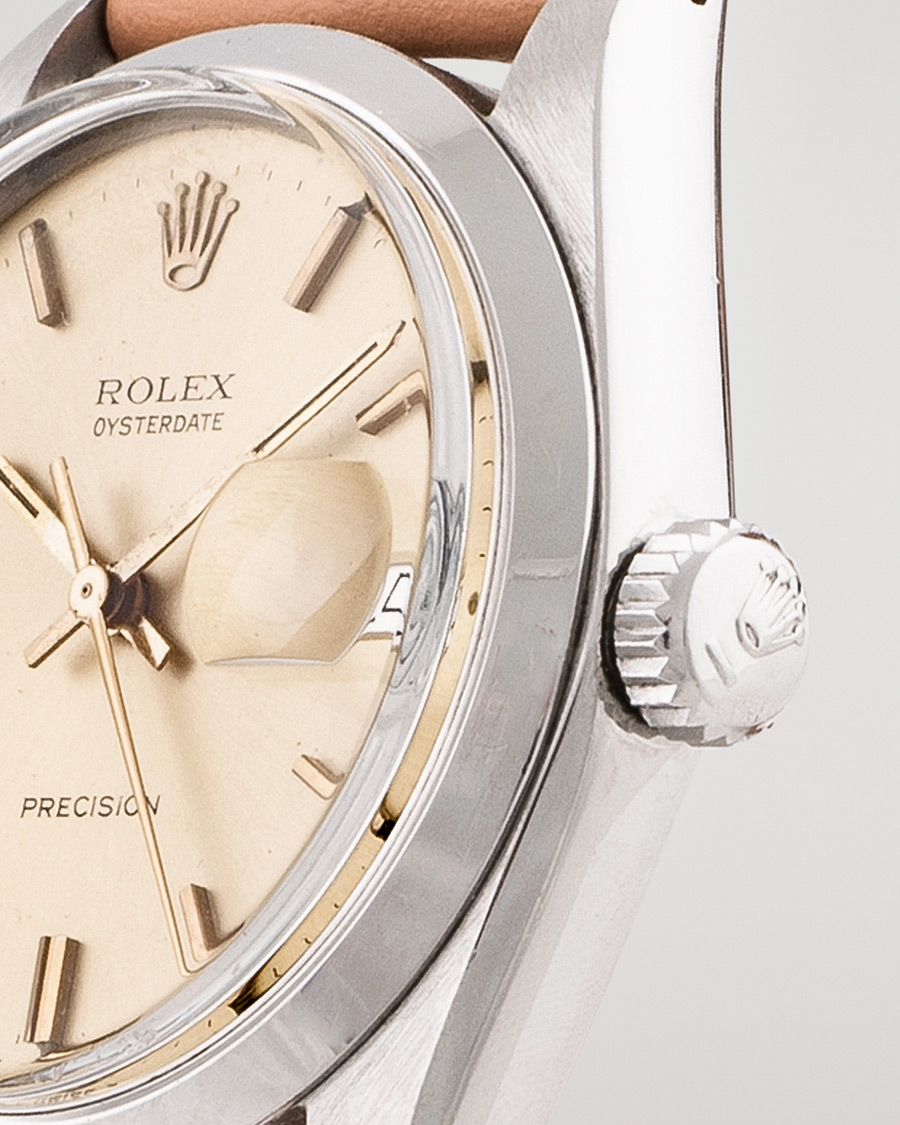 Herren | Rolex Pre-Owned Precision 6694 Oysterdate Steel White | Rolex Pre-Owned | Precision 6694 Oysterdate Steel White