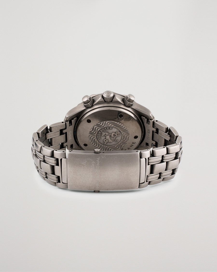 Herren | Omega Pre-Owned Seamaster Diver 300M Chrono 2298.80.00 Titan Blue | Omega Pre-Owned | Seamaster Diver 300M Chrono 2298.80.00 Titan Blue