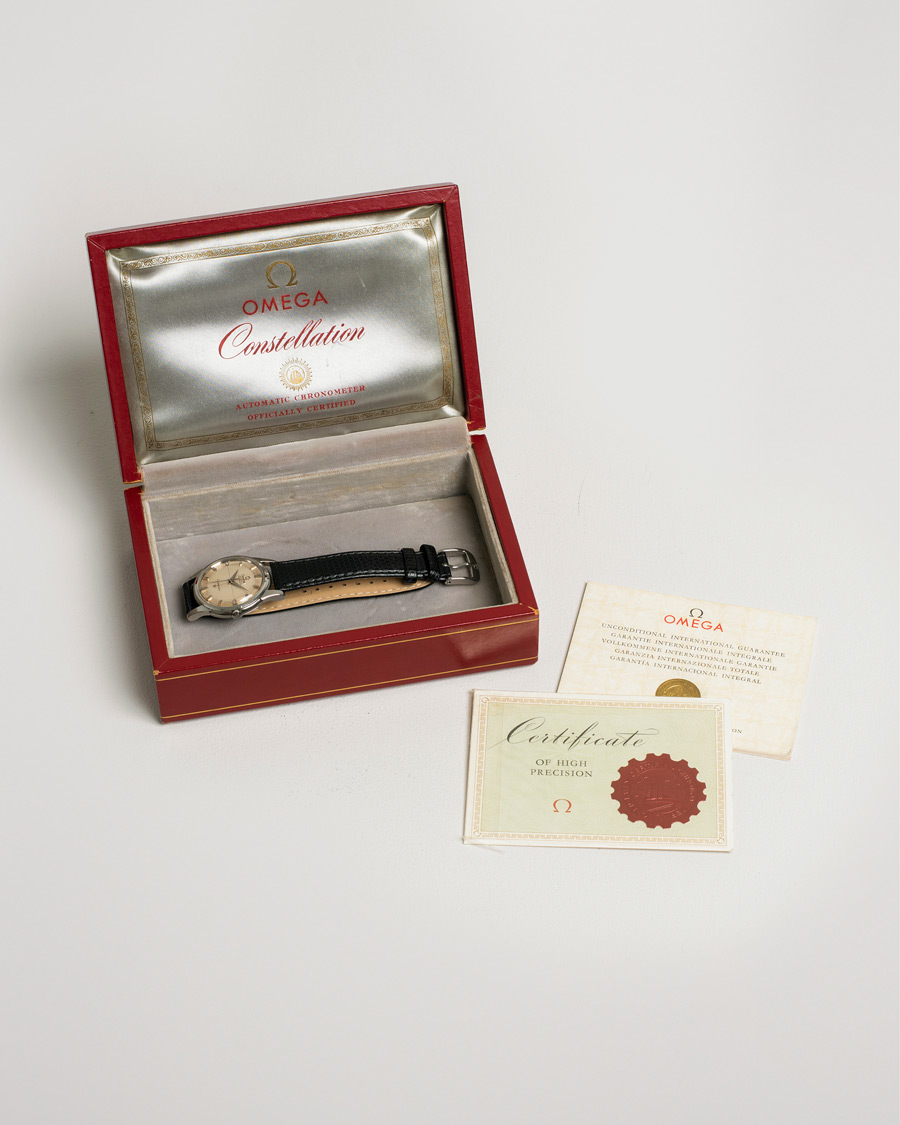 Herren | Omega Pre-Owned Constellation Pie Pan Caliber 551 Steel Silver | Omega Pre-Owned | Constellation Pie Pan Caliber 551 Steel Silver