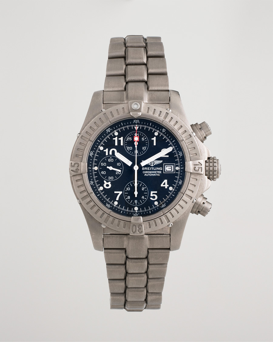 Herren | Breitling Pre-Owned Avenger Steel Black | Breitling Pre-Owned | Avenger Steel Black