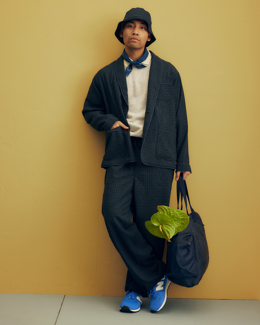 Herren | Pullover | BEAMS PLUS | Linen Crew Neck Sweater White