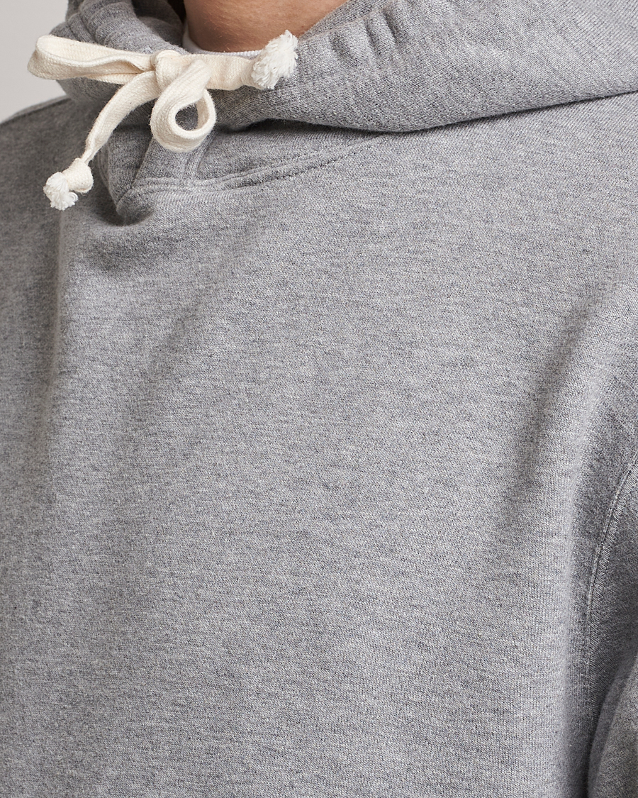 Herren | Pullover | BEAMS PLUS | Japanese Cotton Hoodie Heather Grey