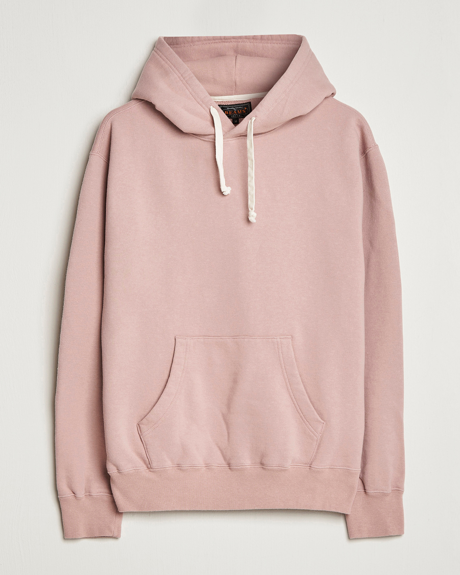 Herren | Pullover | BEAMS PLUS | Japanese Cotton Hoodie Pink