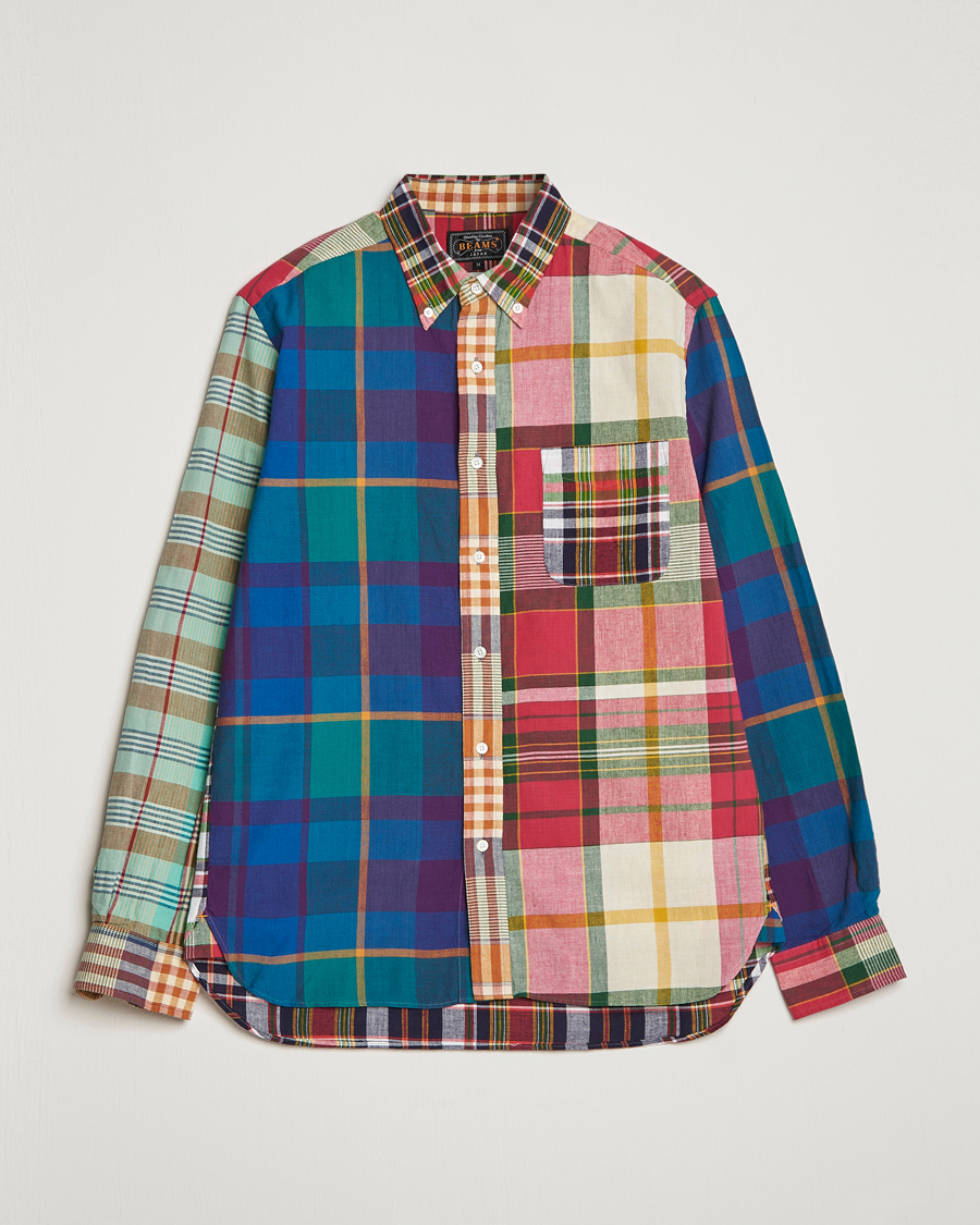 Herren | Hemden | BEAMS PLUS | Indian Madras Button Down Shirt Multicolor