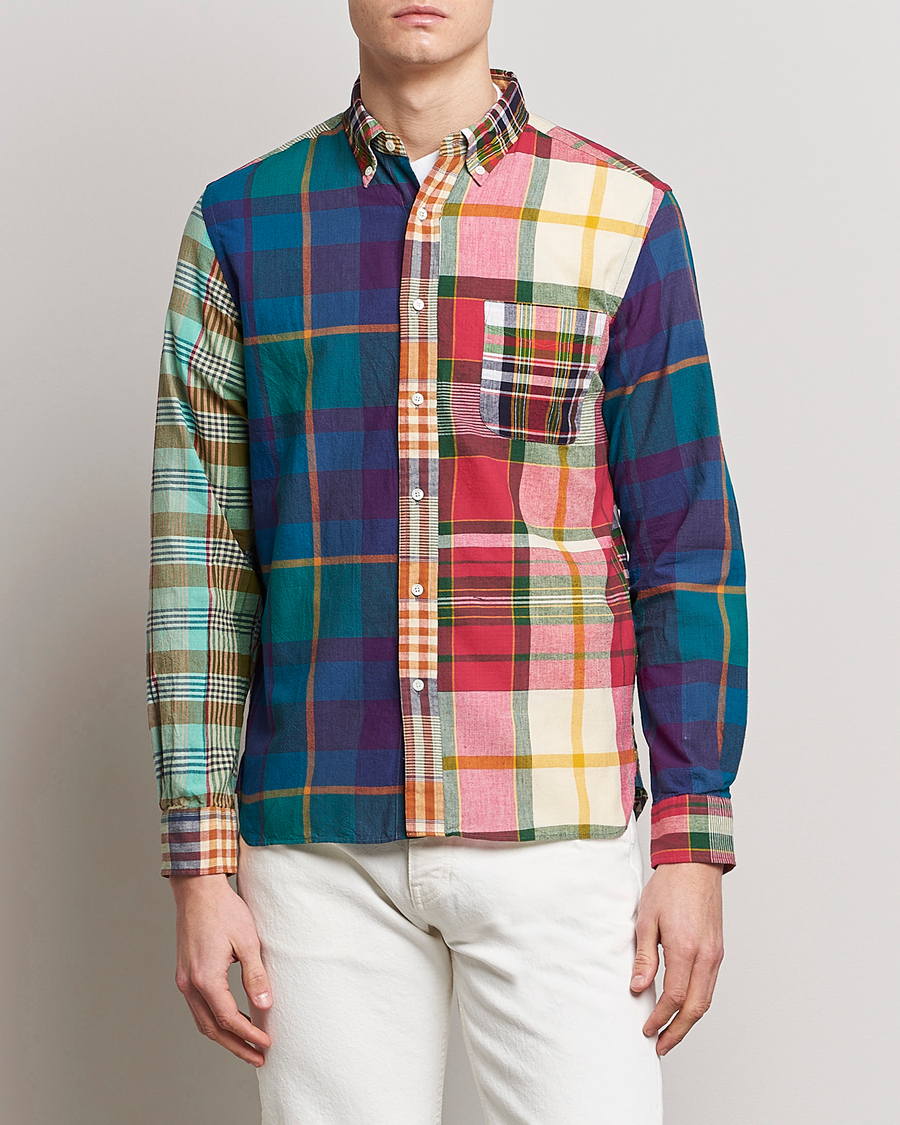 Herren | Hemden | BEAMS PLUS | Indian Madras Button Down Shirt Multicolor